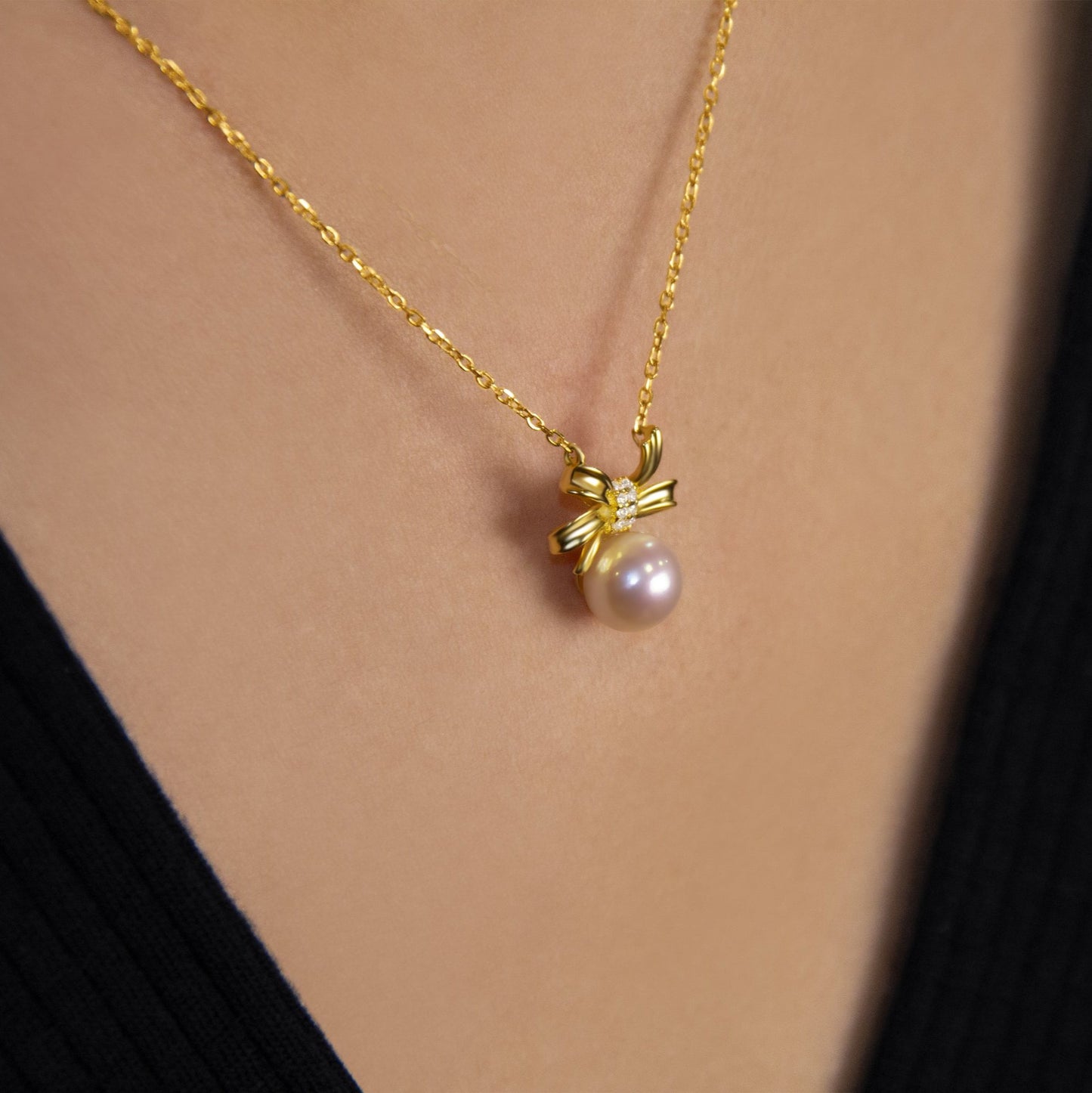 Noelle Pendant - 8mm Pearl Your Way 35% OFF on Akoya