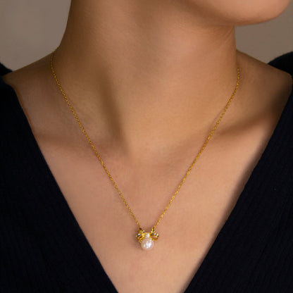 Noelle Pendant - 8mm Pearl Your Way 35% OFF on Akoya