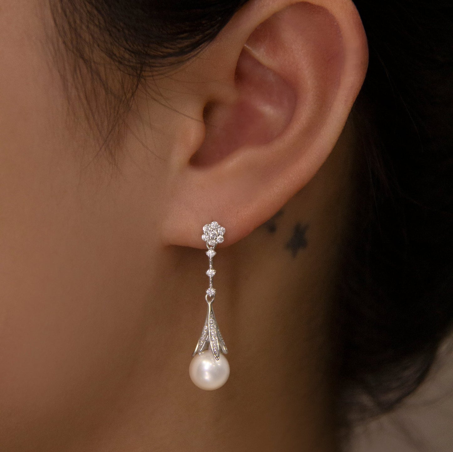 Chloris Earrings - 8mm Pearl Your Way