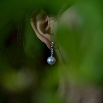 Gloria Earrings - 12mm AAAA Edison Pearls